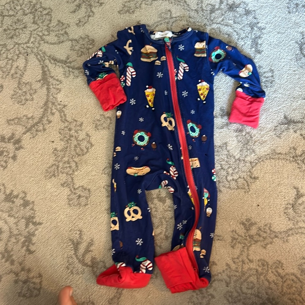 Angel Dear zip onesie, 3-6 month never worn